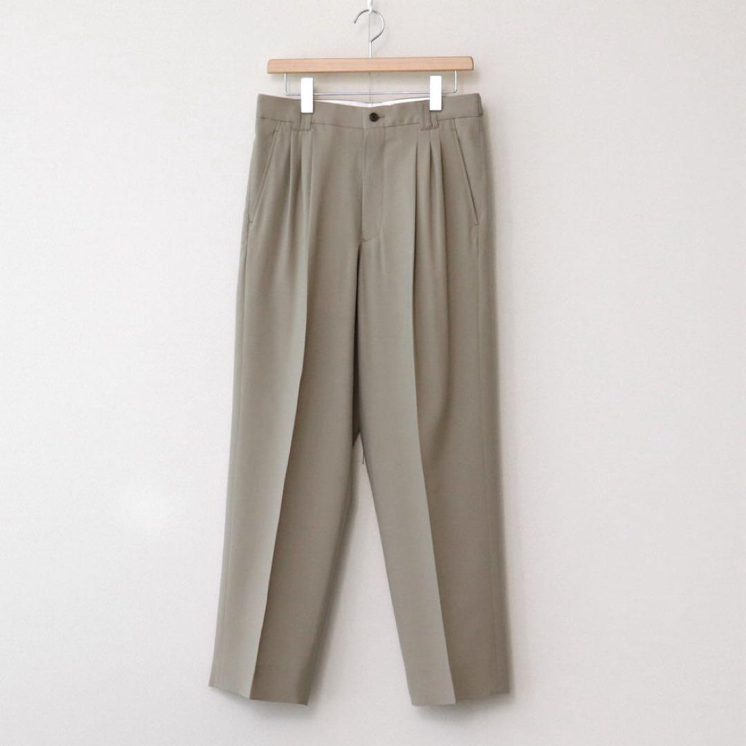 【引越し特価】YOKE 3PLEATED WIDE LEG TROUSERS