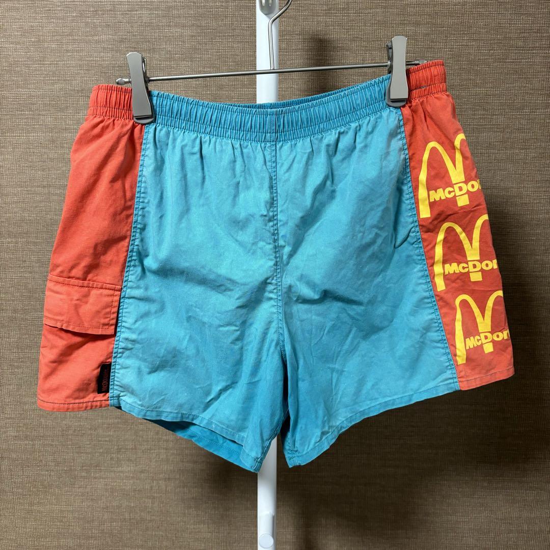vintage McDonald's マクドナルド ショートパンツ 水着 M