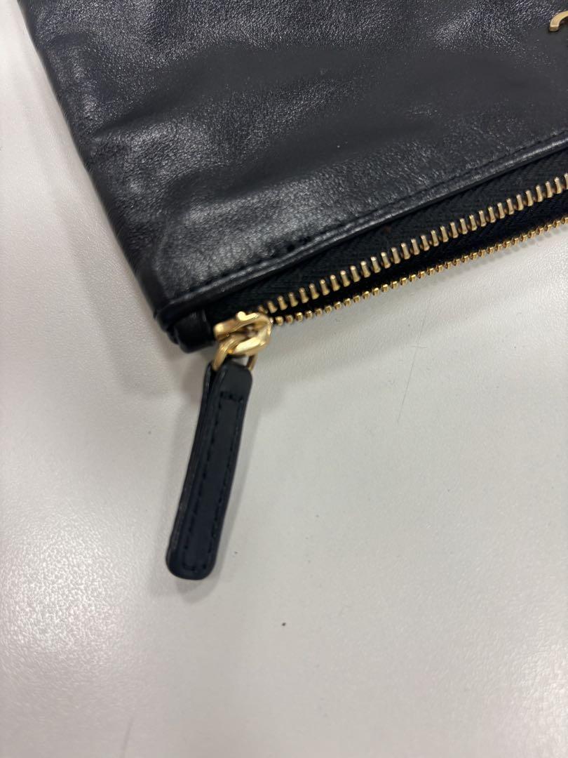 CHANEL ブラック レザー バッグ CHANEL ブラックレザー トートバッグ - メルカリ