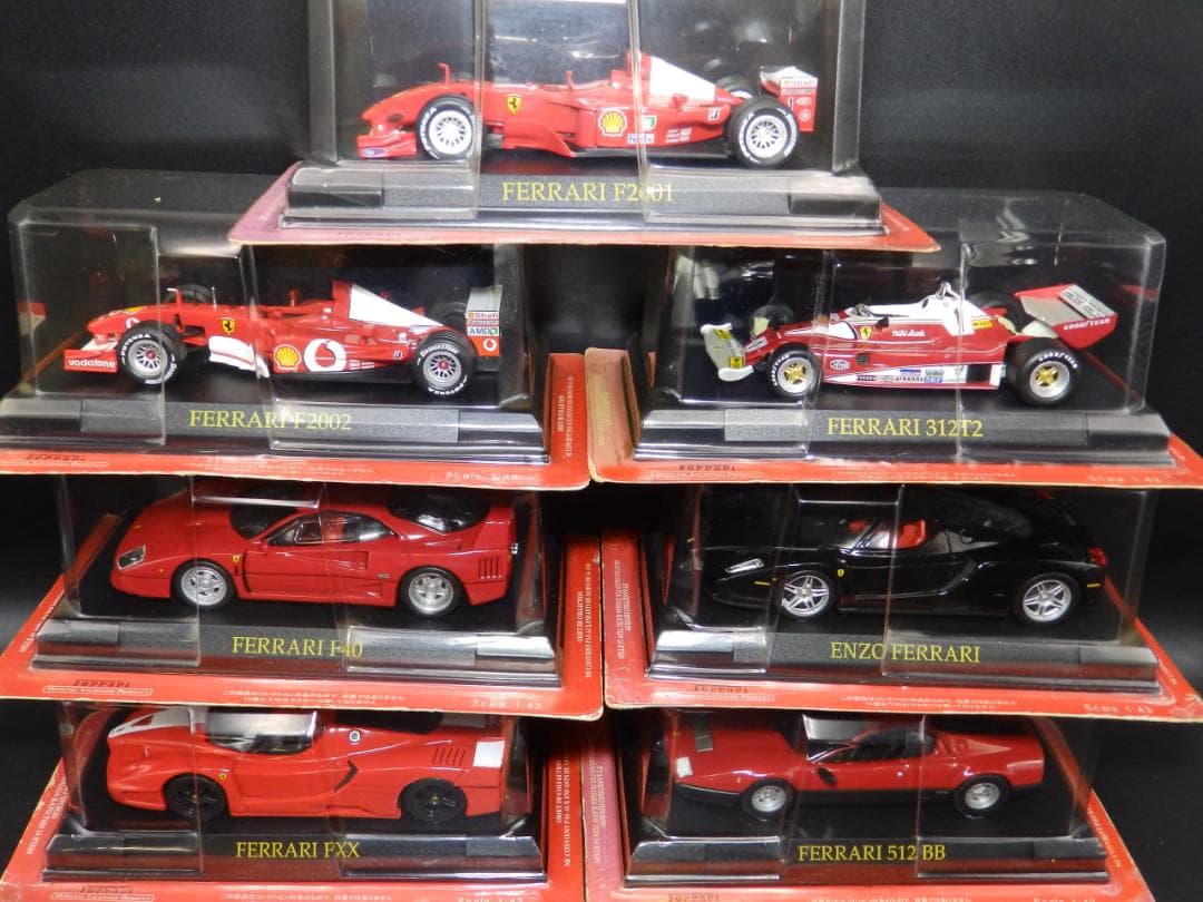 アシェット 1/43 フェラーリ コレクション 55点 おまとめセット