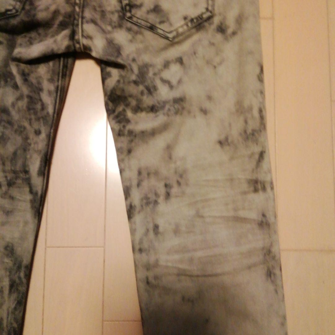 Roen×semanticdesignクラッシュスキニーデニムストレッチサイズL 画像14