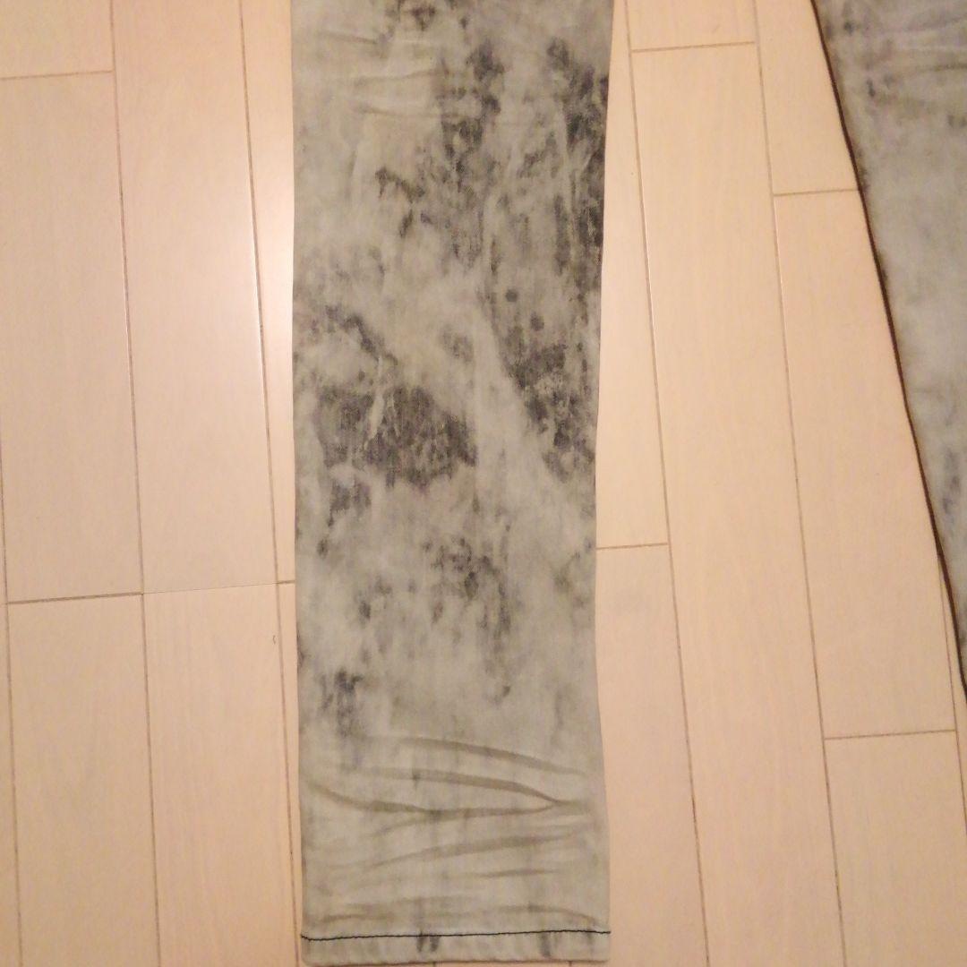 Roen×semanticdesignクラッシュスキニーデニムストレッチサイズL 画像15