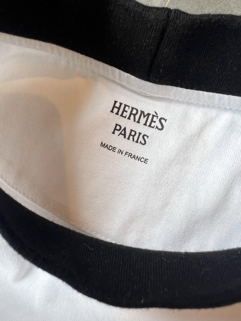 HERMES エルメス シェーヌダンクル コットン Tシャツ