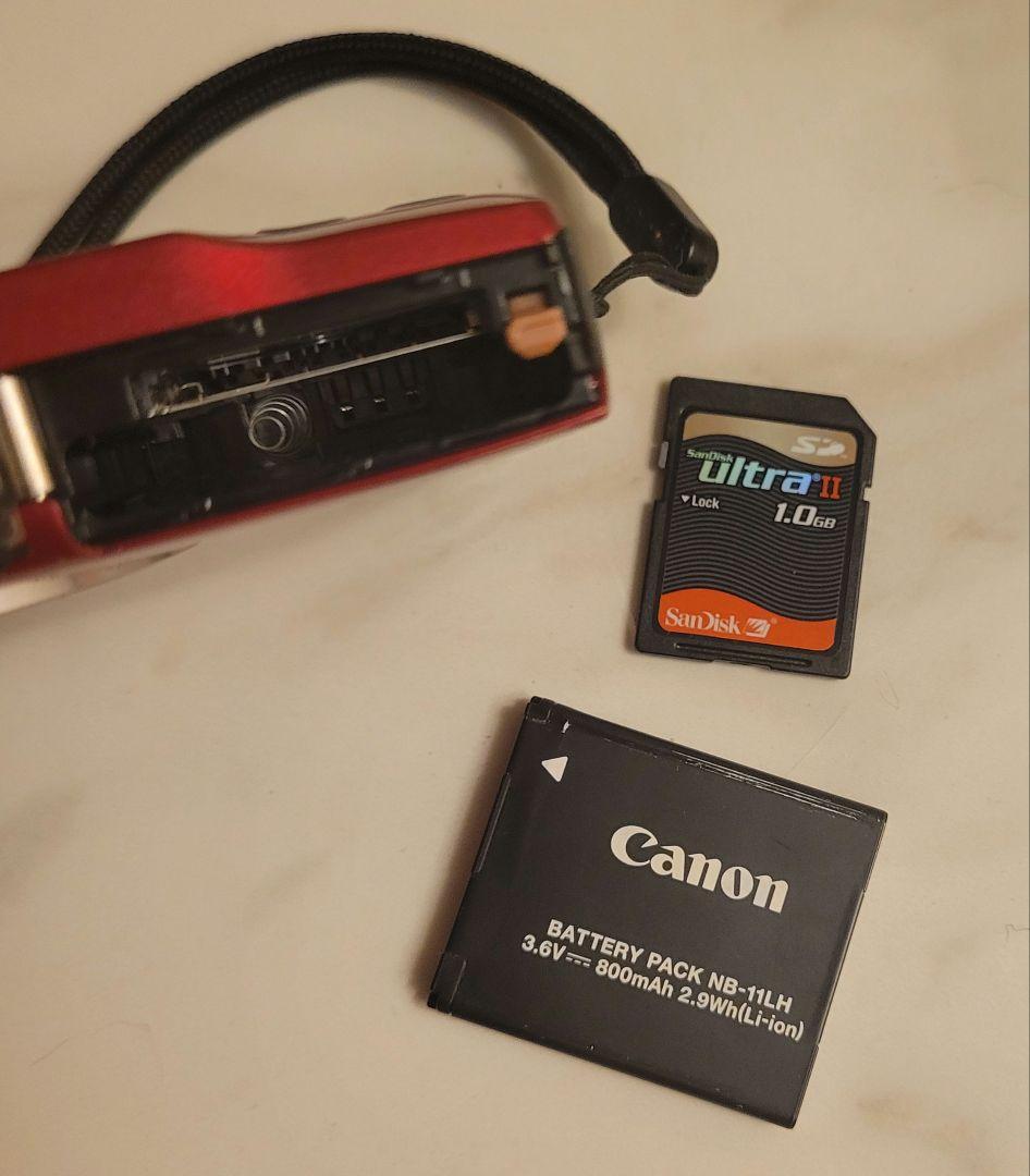 【※RAKUDO出品】Canon IXY 200 レッド
