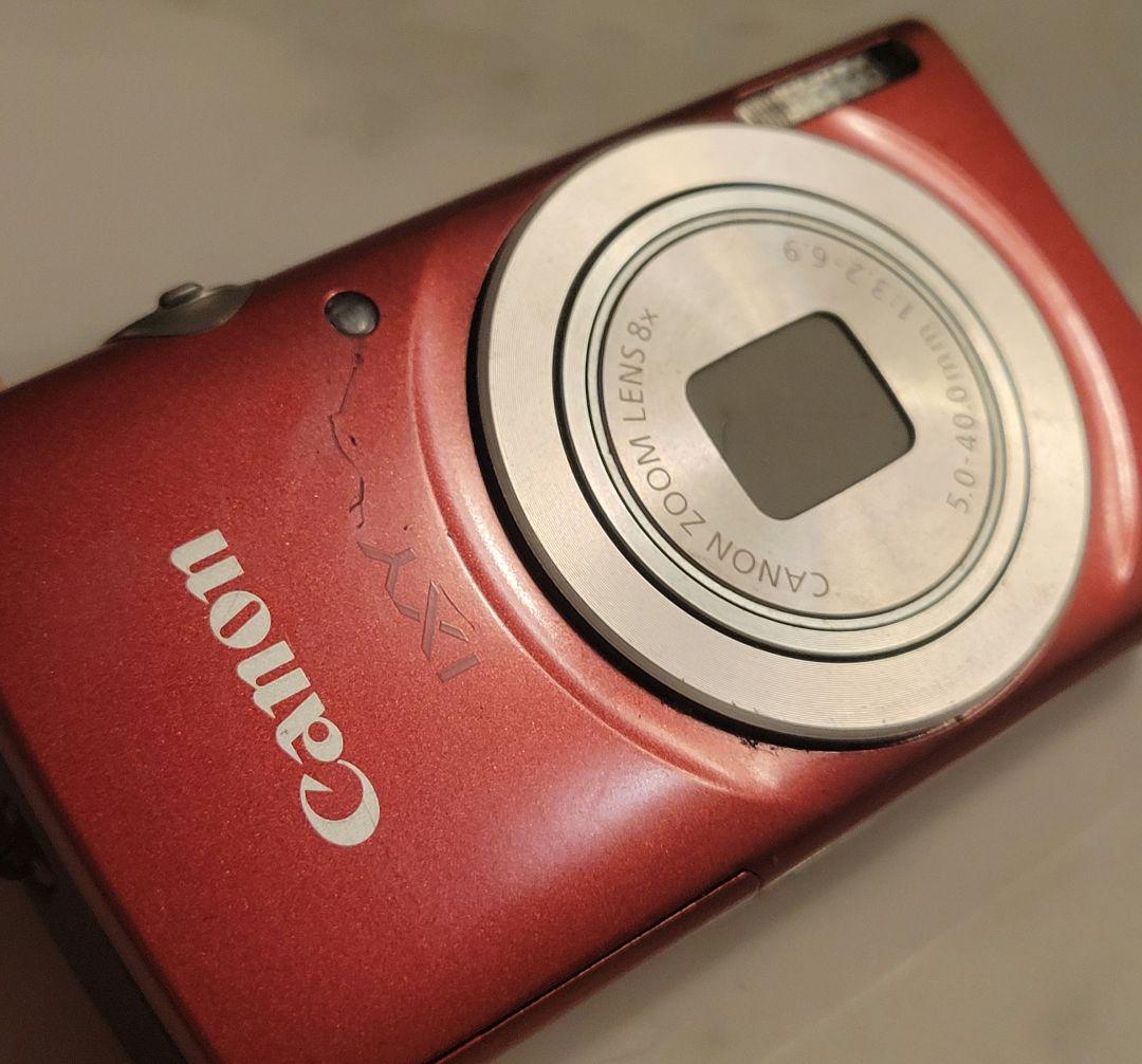 【※RAKUDO出品】Canon IXY 200 レッド