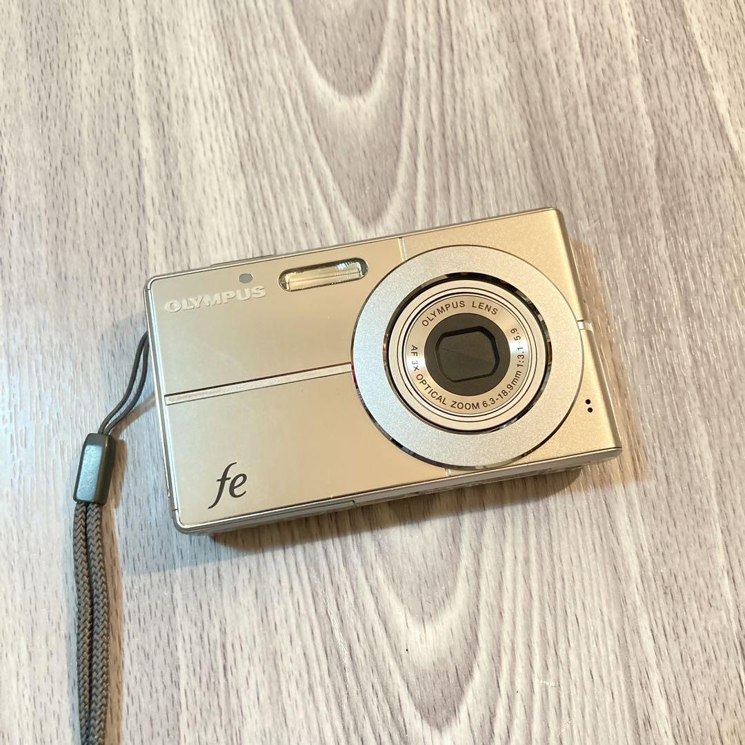 s*3様 OLYMPUS FE-3010 シャンパンゴールド オールドコンデジ