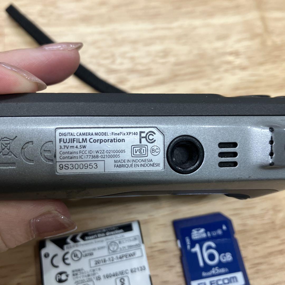 防水・耐衝撃 4Kデジタルカメラ XP140 動作確認済