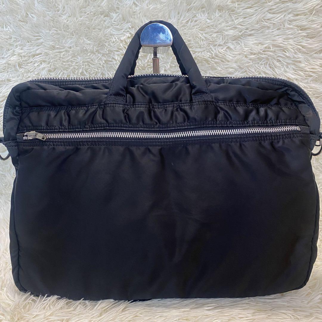 美品 ポーター ビジネスバッグ タンカー ショルダーバッグ 2way