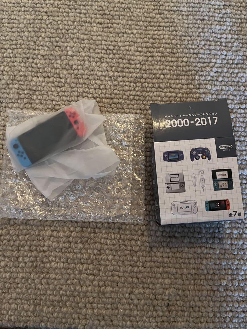 限定商品　ゲームハードキーホルダー　2000年〜2017年 ニンテンドーミュージアム ゲームハードキーホルダー