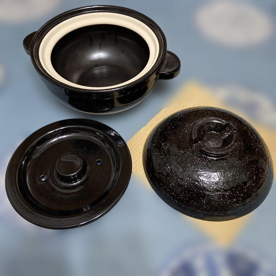 新品　未使用品　長谷園　かまどさん 3合炊き