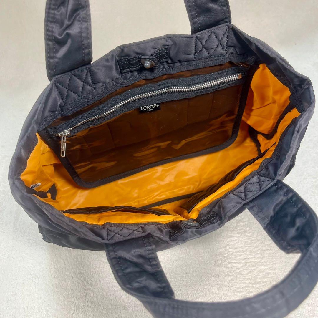 【極美品✨】PORTER ポーター タンカー トートバッグ ハンドバッグ 黒