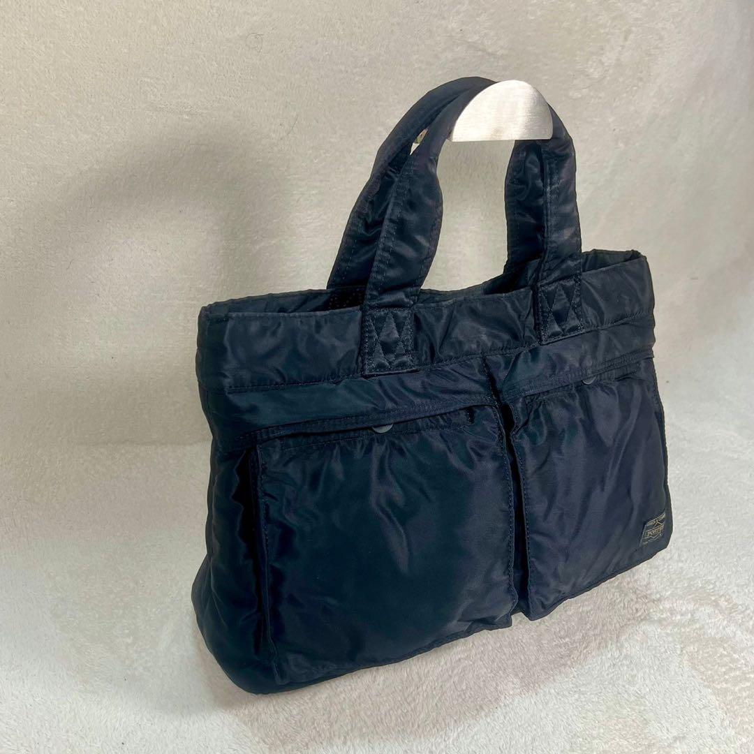 【極美品✨】PORTER ポーター タンカー トートバッグ ハンドバッグ 黒