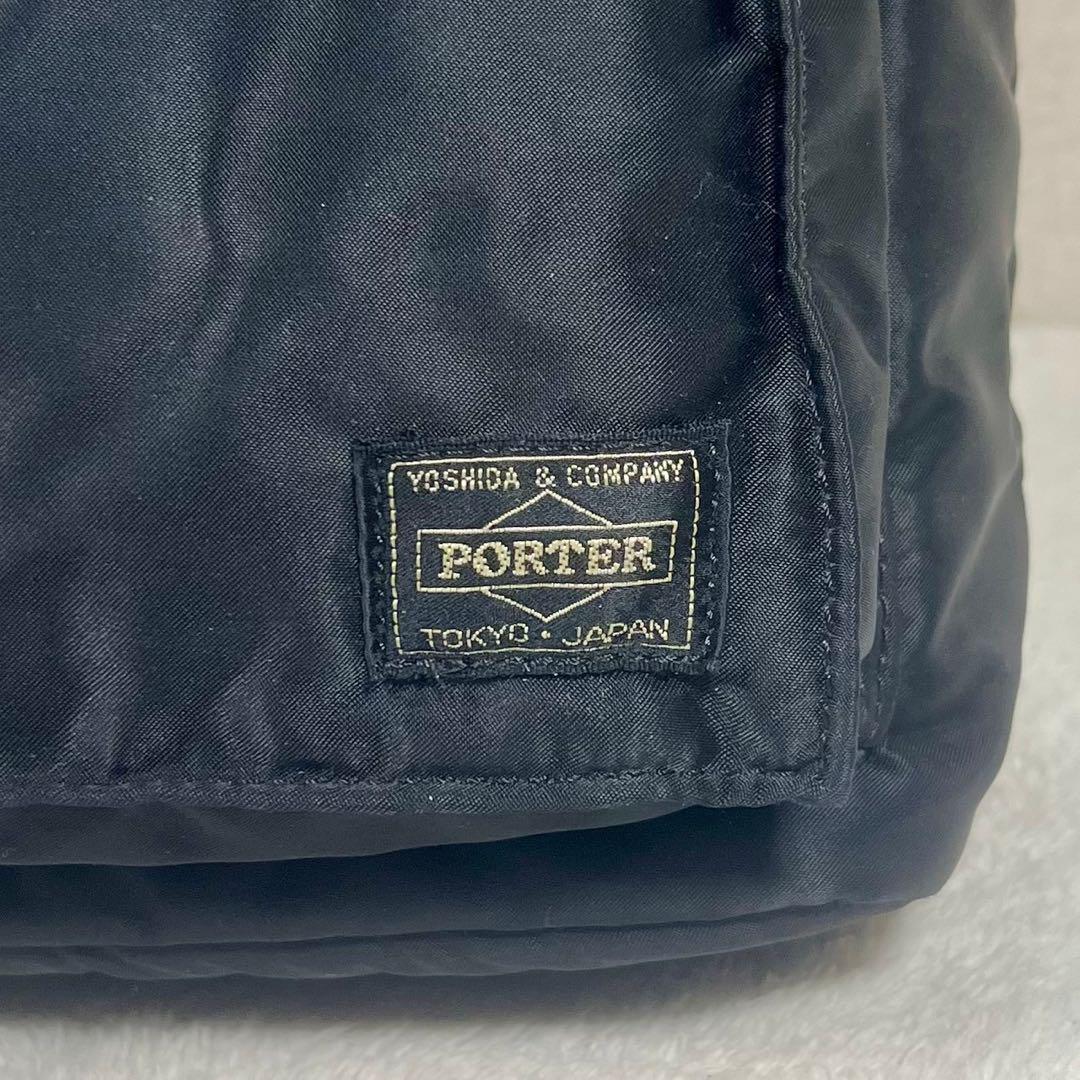 【極美品✨】PORTER ポーター タンカー トートバッグ ハンドバッグ 黒