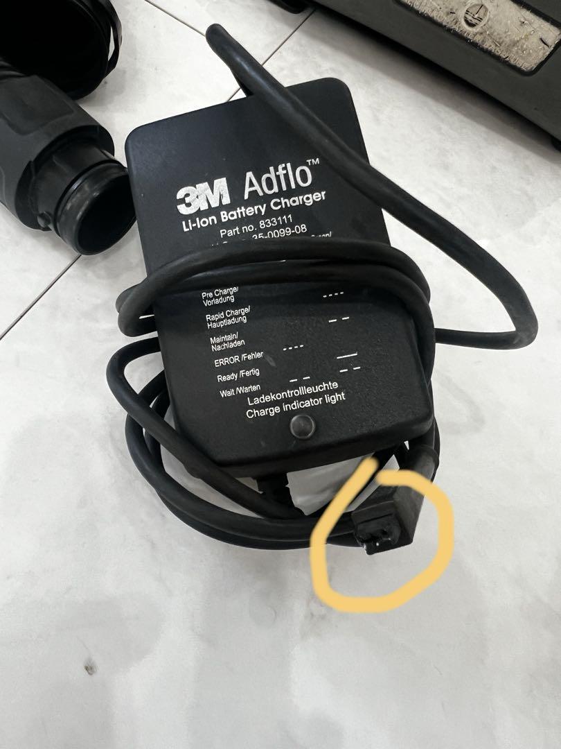 中古】3M スピードグラス 9100FX ＋ ADFLO 呼吸用システムセット
