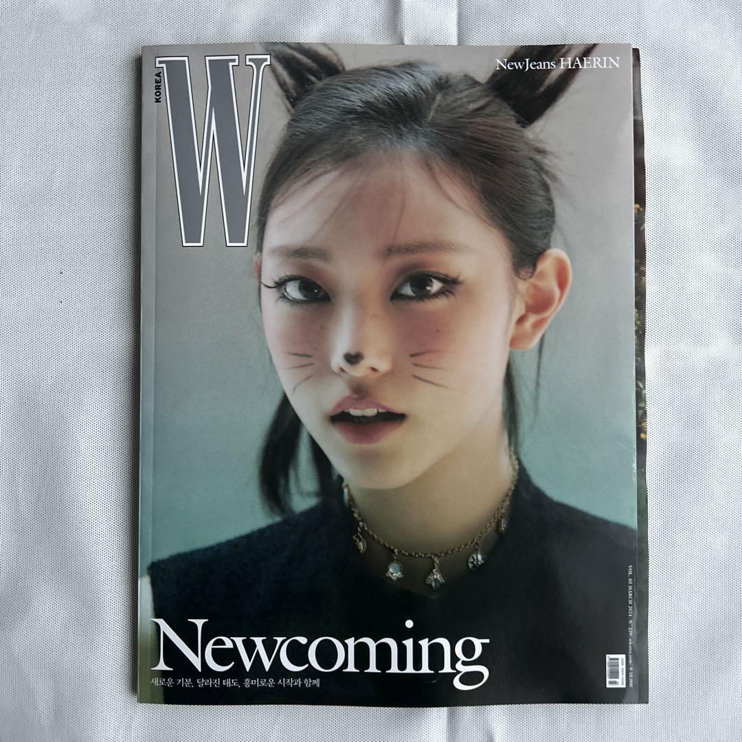 W korea vol.03 229号 ヘリン NewJeans 雑誌 - メルカリ