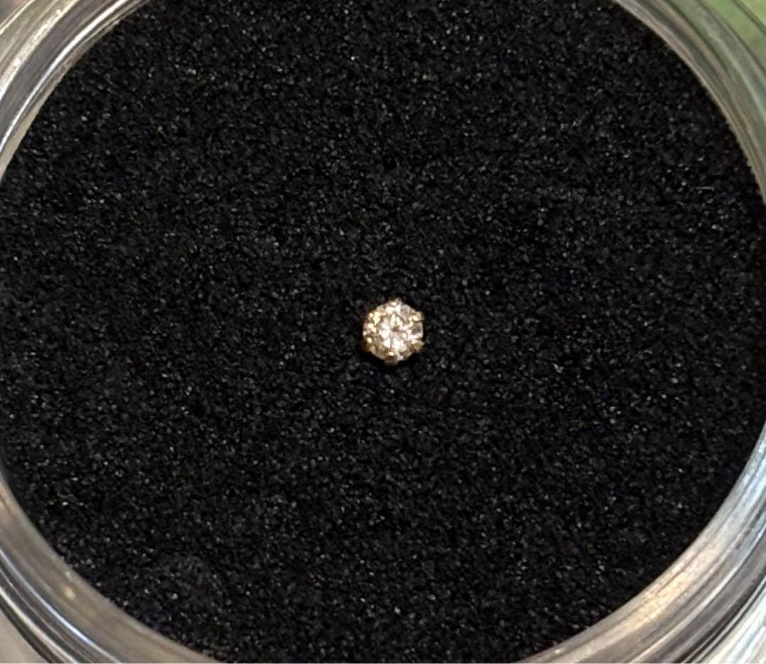 【廃盤デザイン】 picollet 軟骨ピアス パーツ 18K ダイヤモンド