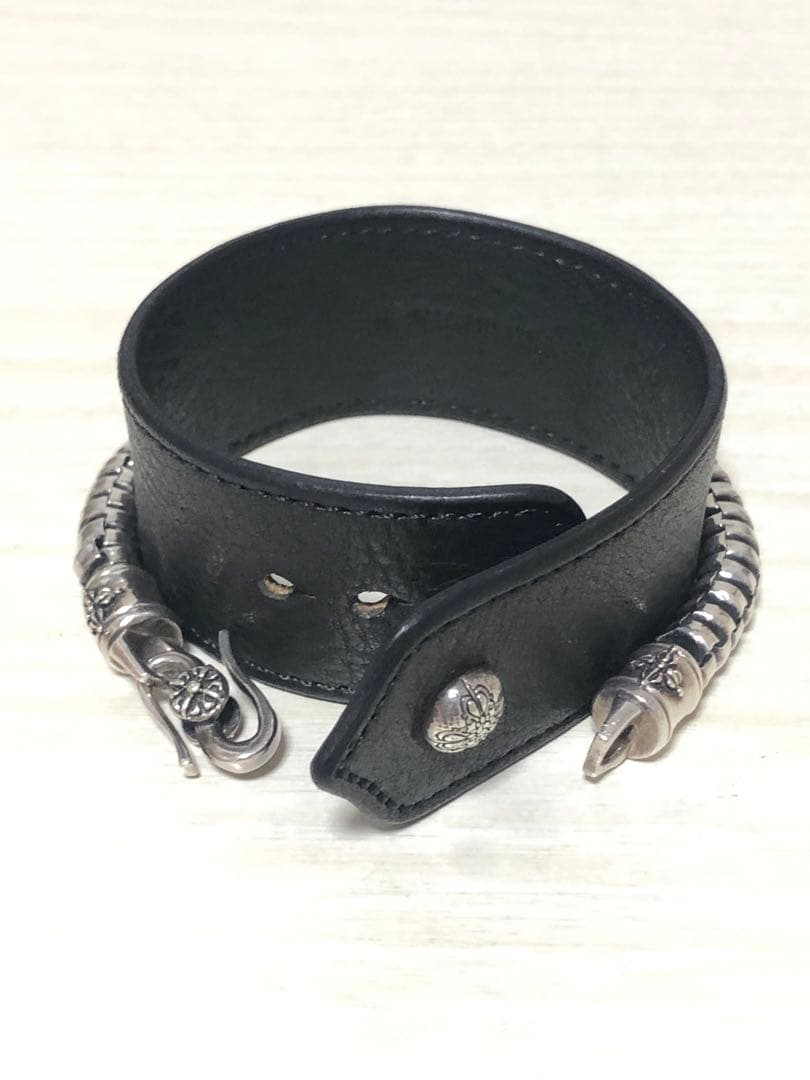 SHAMBALLA シャンバラ シルバー925 レザーブレスレット　20.5cm