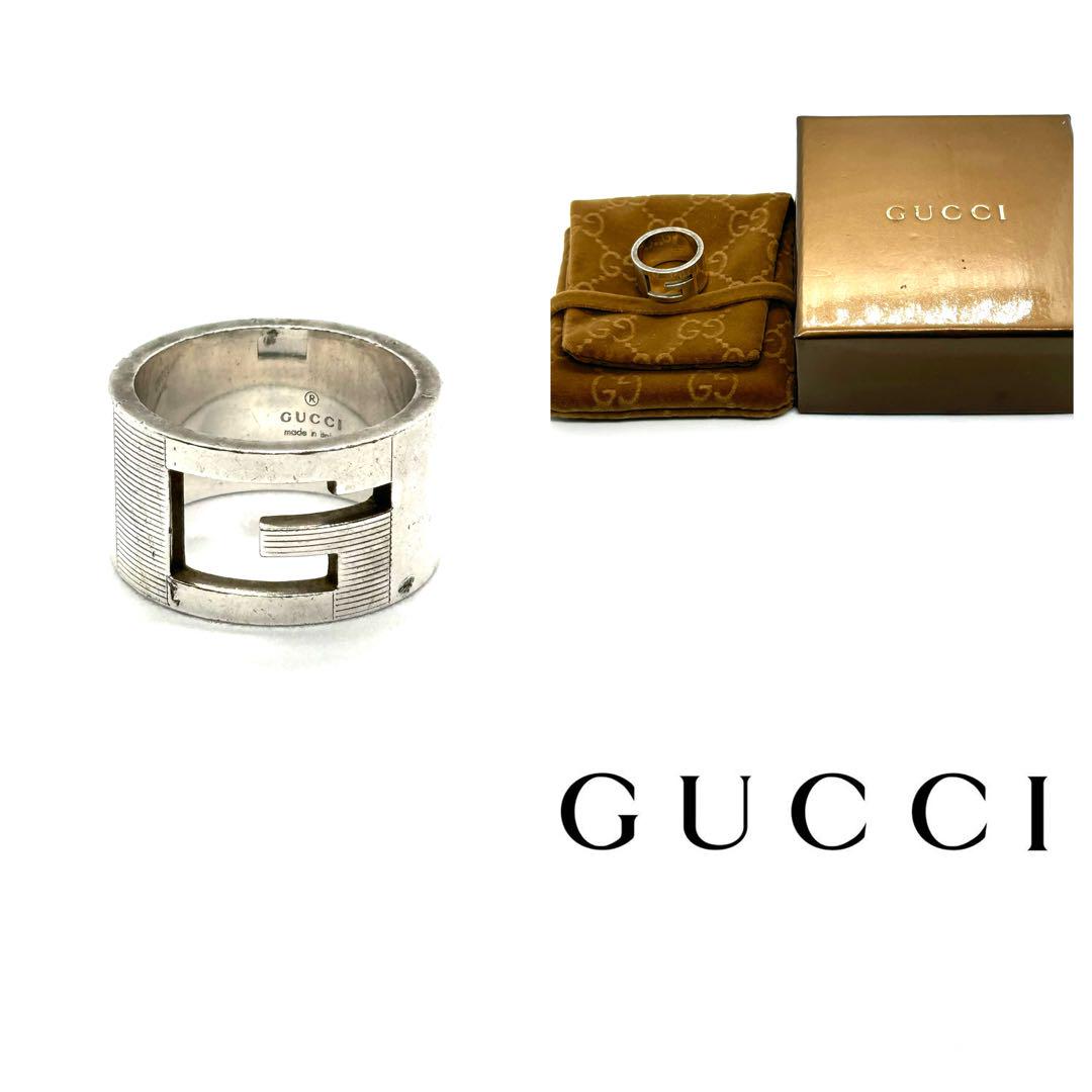 GUCCI シルバー リンクデザインリング 保存袋付き 楽天市場】GUCCI グッチ 指輪 メンズ レディーススターリング