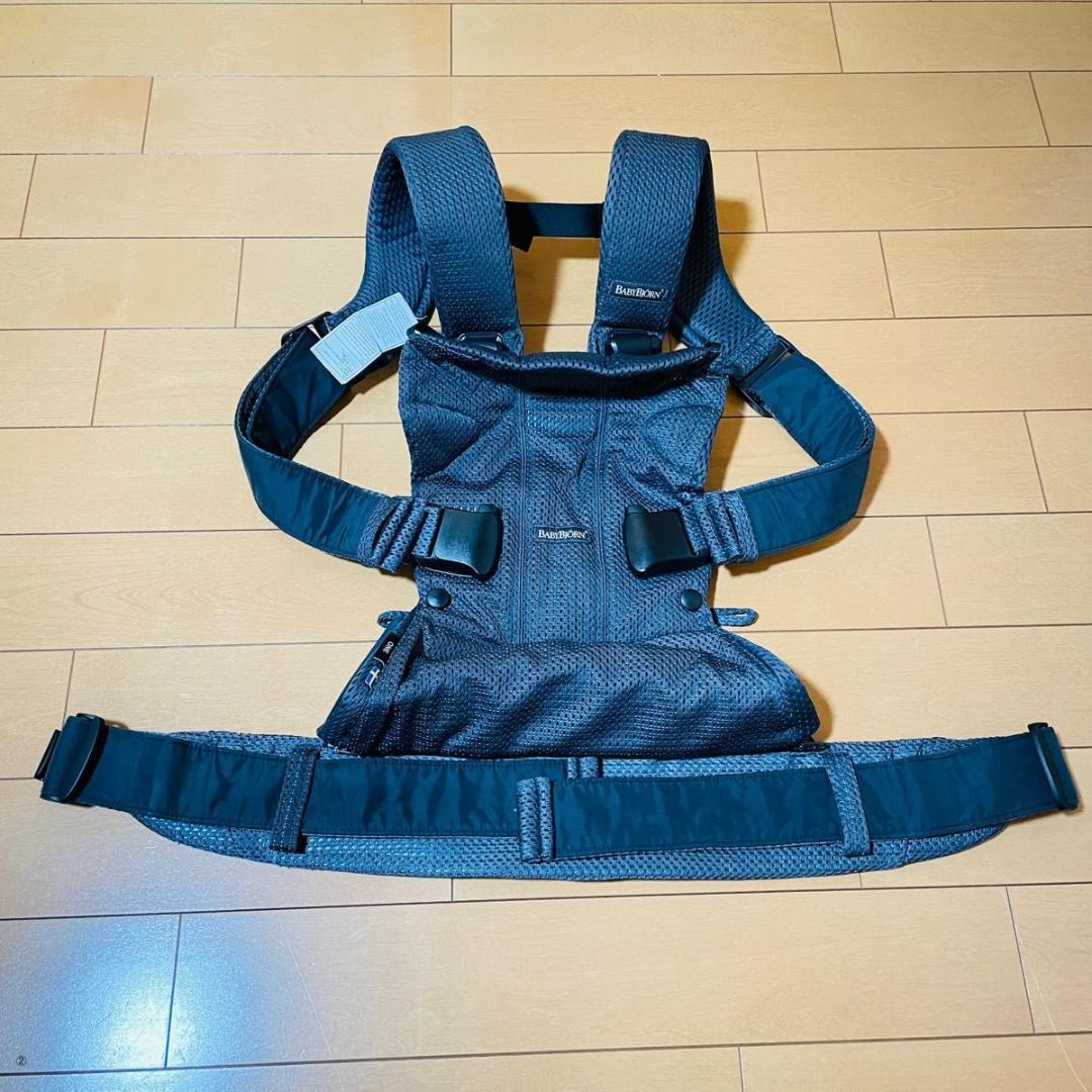BABYBJORN ONE KAI AIR メッシュ ネイビーブルー