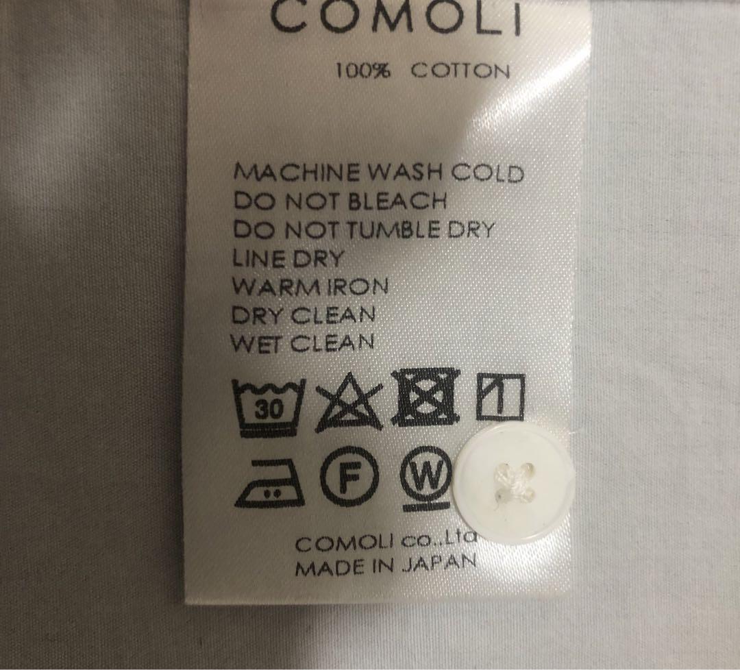 22ss 美品 新型 サイズ3 コモリシャツ 白 comoli 22ss 美品 新型 サイズ3 コモリシャツ 白 comoli