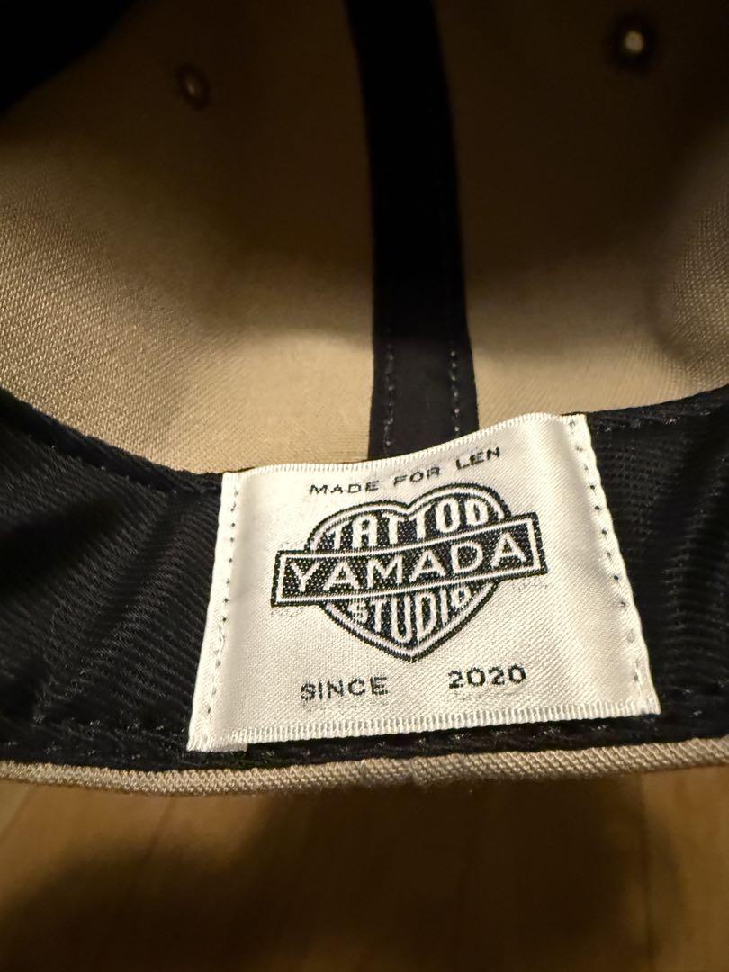 カリヘッドウェア tattoo studio yamadaキャップ 山田レン