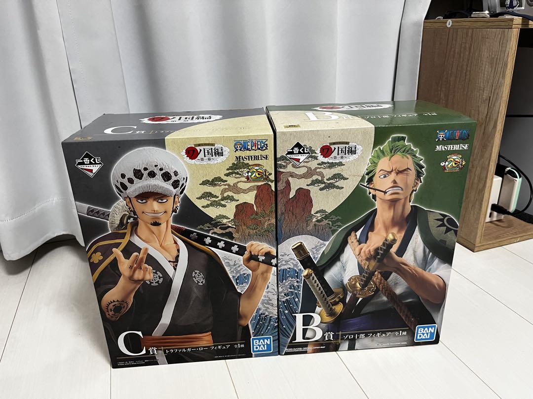 ワンピース 一番くじフィギュア ゾロ&ロー　ワノ国編　【未開封】
