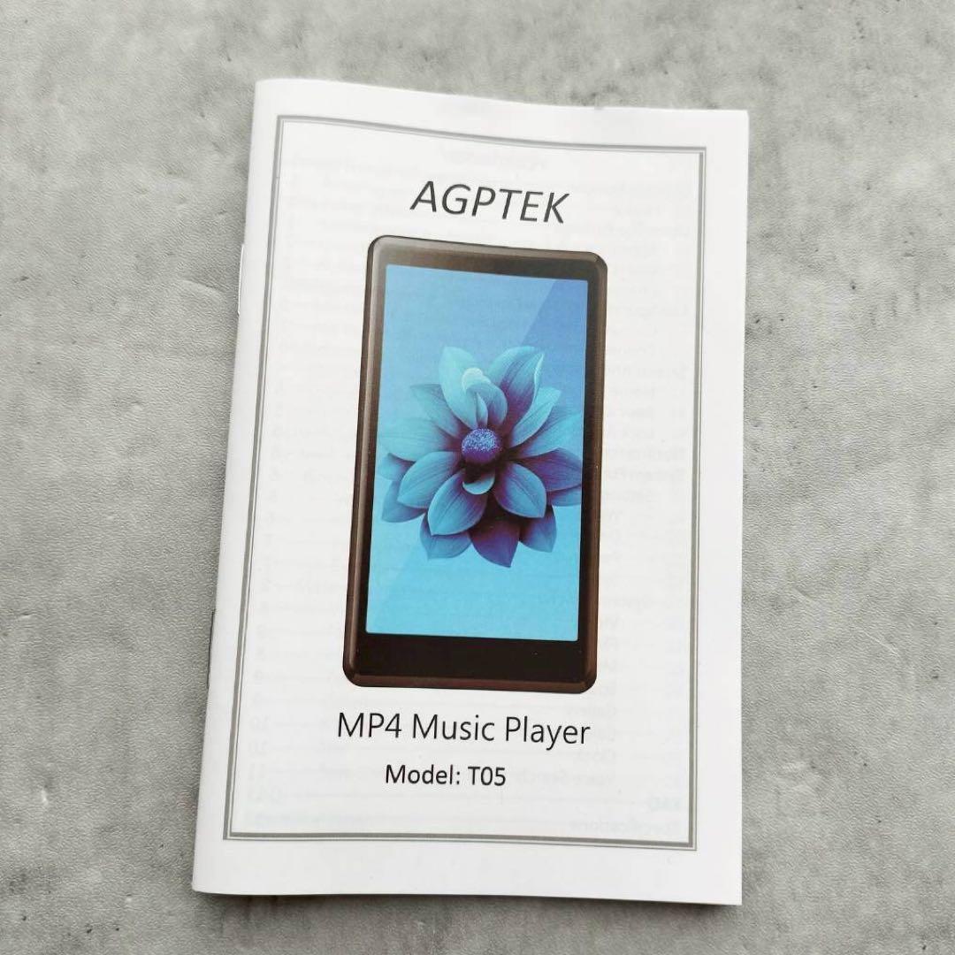 MP3 플레이어 4 인치 핑크초경량 고기능 선물 음악 플레이어
