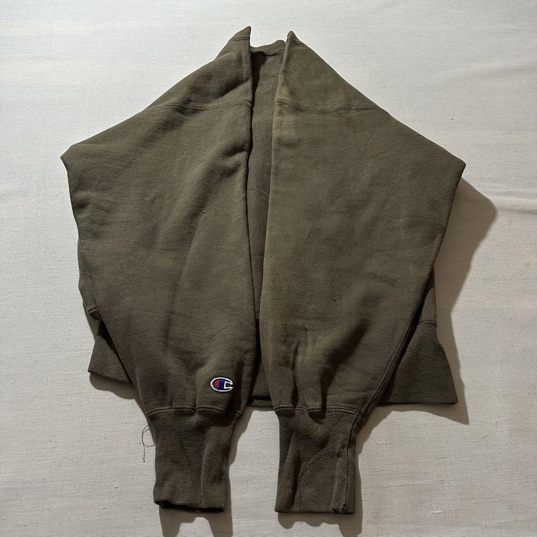 90s USA製 チャンピオン リバースウィーブ 刺繍 希少デザイン