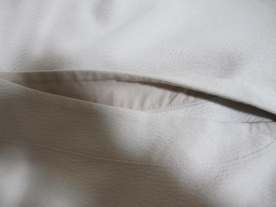 プレインピープル コットンナイロンダブルスウェットブラウスM・PLAIN