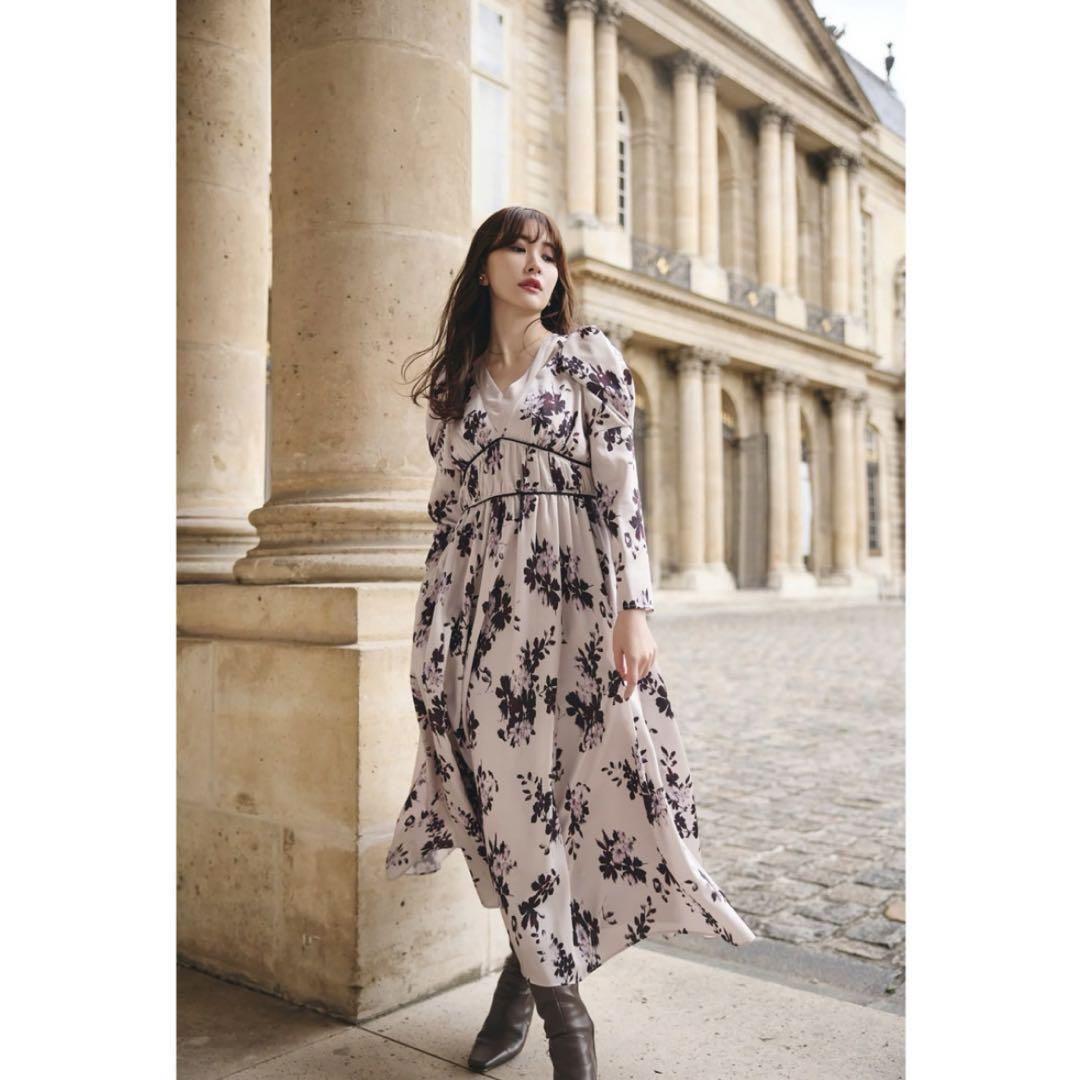 herlipto Muse Floral Cut-Out Dress