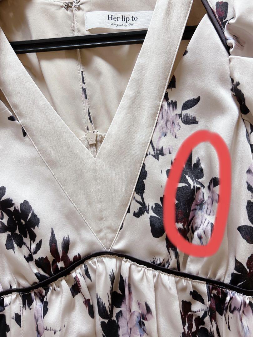 Herlipto♡Muse Floral Cut-Out Dress