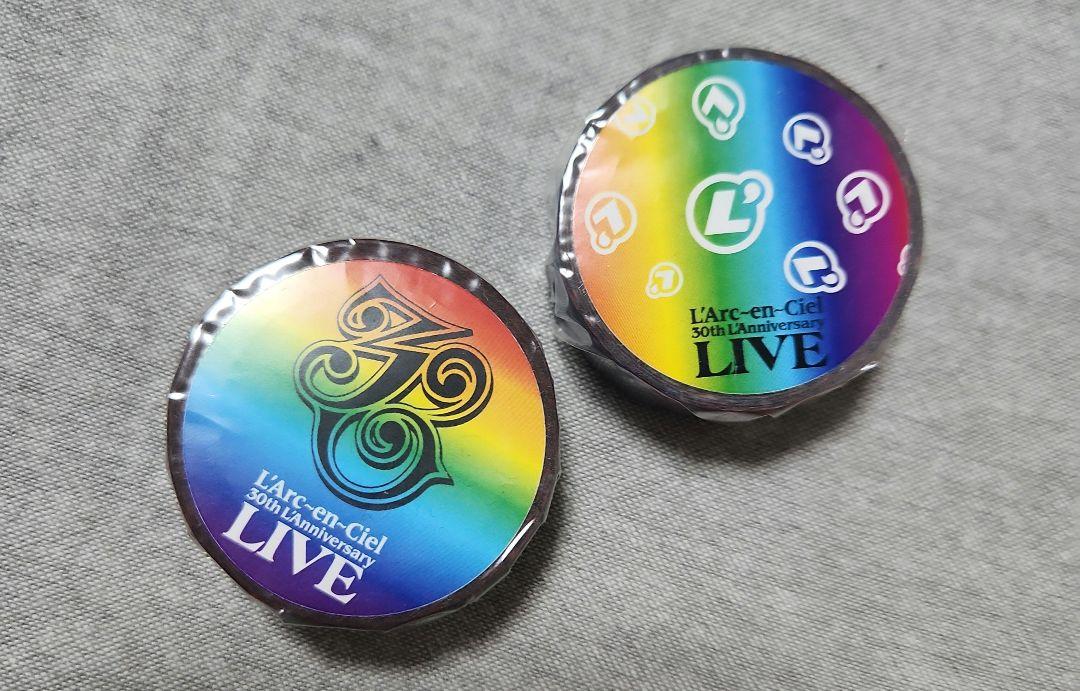L'Arc-en-Ciel 30thラニバ ラルくじ マステ2個セット - メルカリ