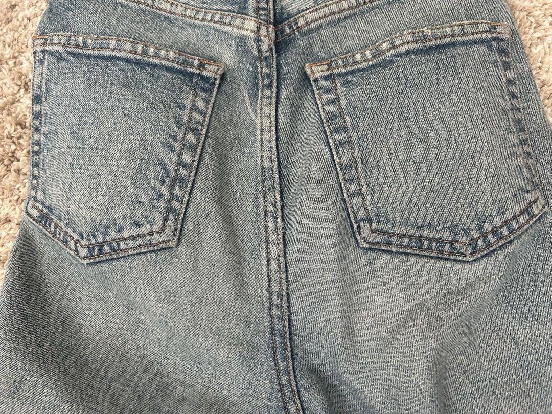 パンツ MOUSSY MVS FLARE LONG 25inch