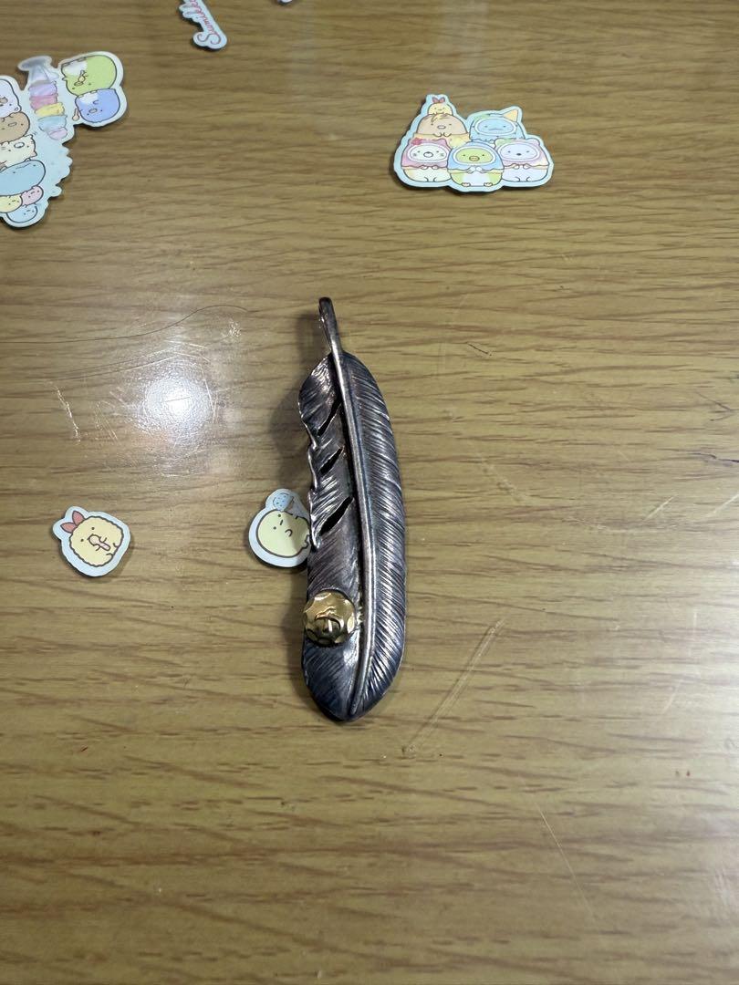 ゴローズ goro's メタル付き特大フェザー