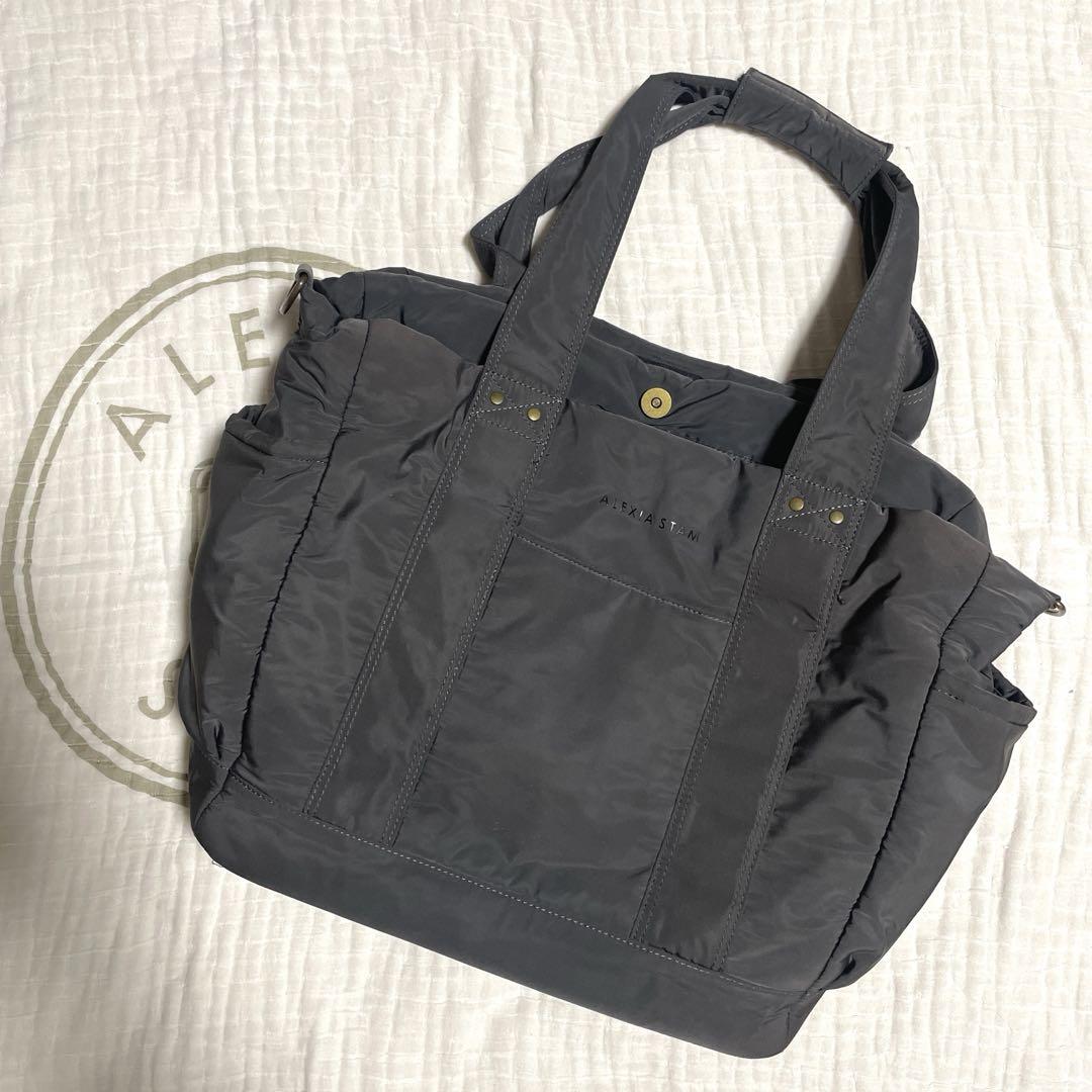 alexiastam＊マザーズバッグ＊トートバッグ＊チャコール＊