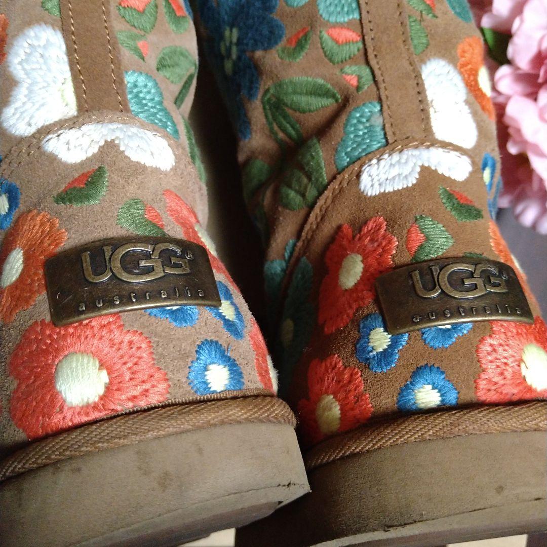 専用。UGG刺繍が超可愛いロングブーツです(⁠◍⁠•⁠ᴗ⁠•⁠◍⁠)⁠❤23.5