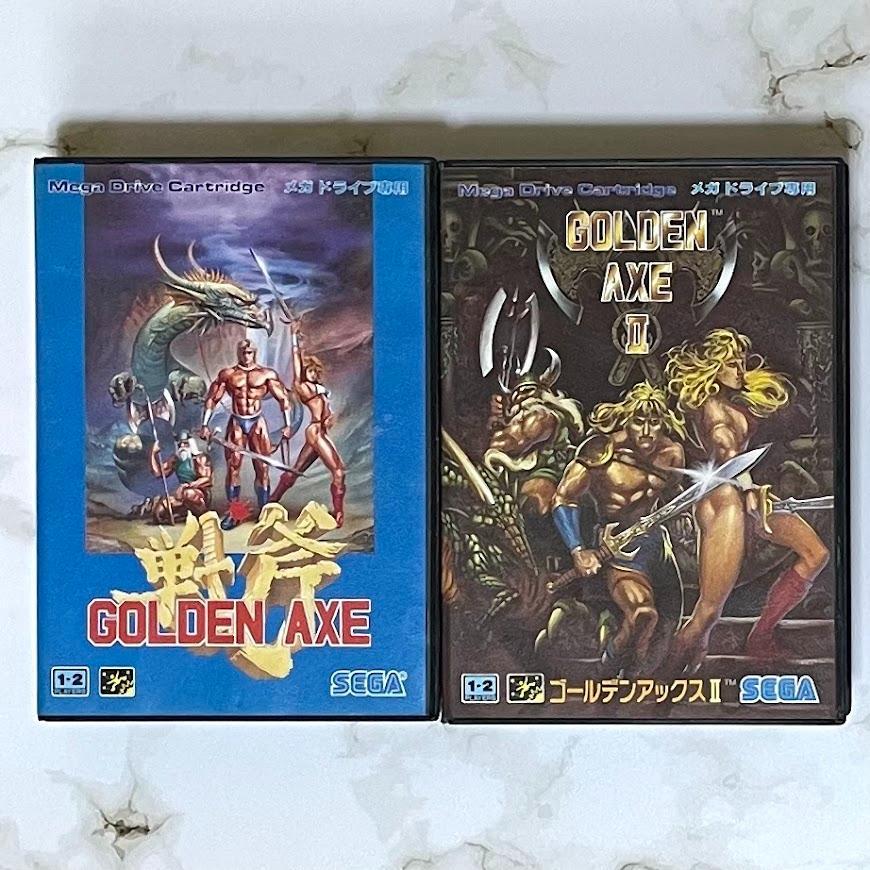 メガドライブ　ゴールデンアックス　2本セット
