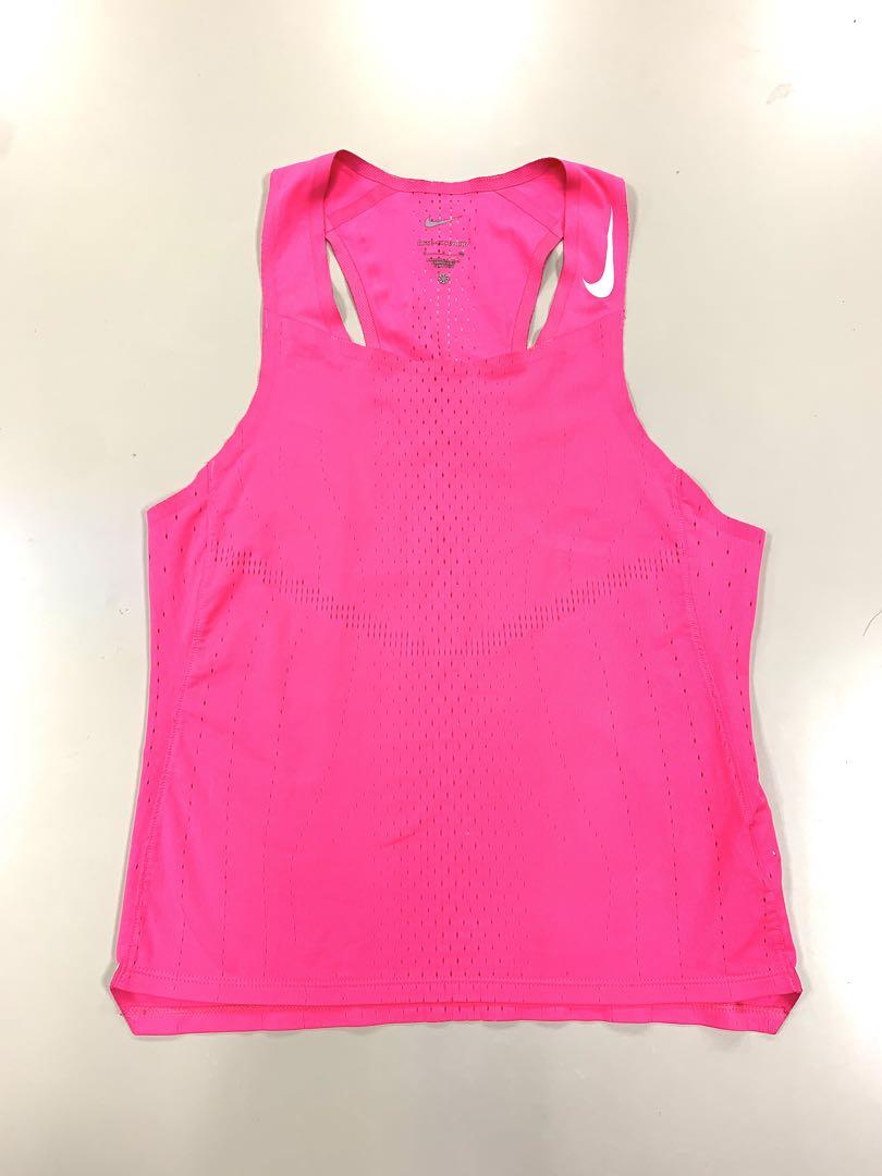 NIKE Dri-FIT ADV エアロスイフト シングレット Mサイズ ピンク NIKE Dri-FIT ADV エアロスイフト シングレット Sサイズ ピンク
