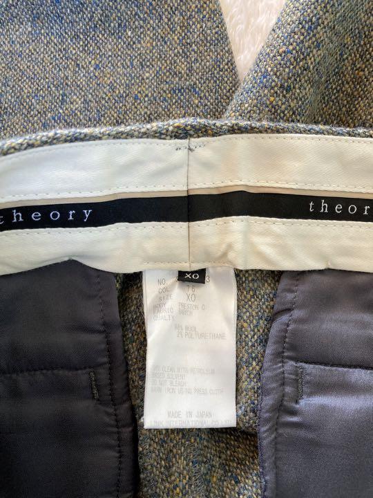 【美品】theory セットアップ　ウール　厚手