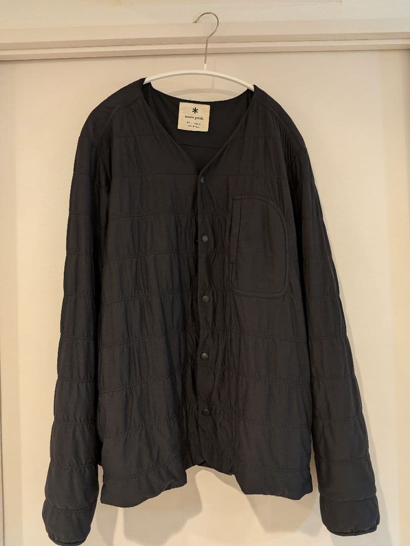 美品★ peak ブラック カーディガン L