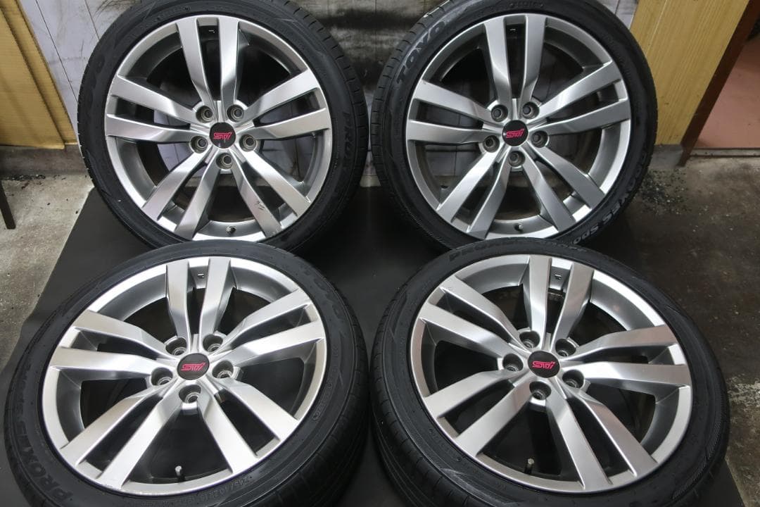 激安 良好 スバル純正 STI GRB GVB インプレッサ 245/40R18