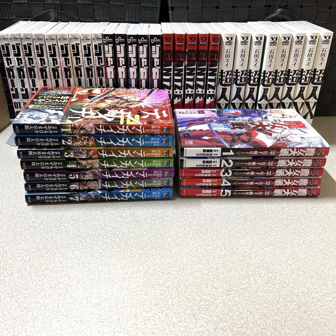 ジャガーン　全巻セット　　＋超人X　、ダーウィン事変　など