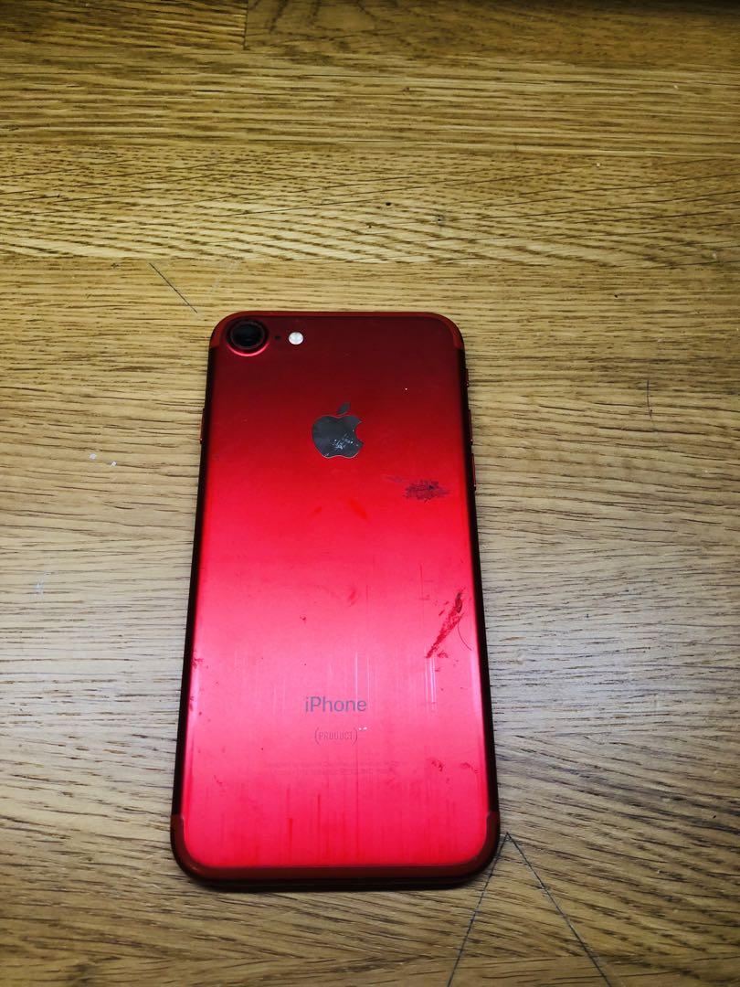 オンライン セールスマホ・タブレット・パソコン - iPhone 7 Red