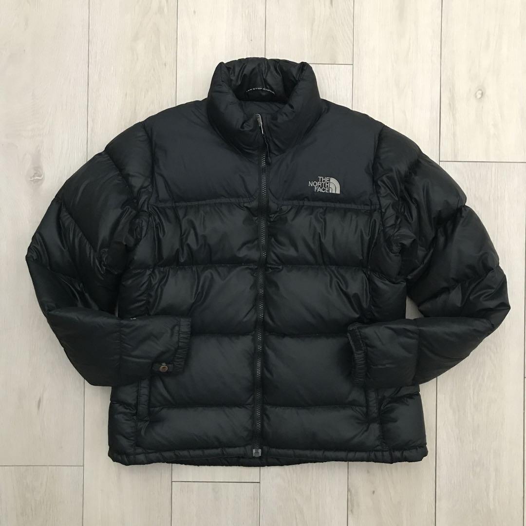 Ｍノースフェイス700フィルヌプシダウンジャケットブラック黒NORTHFACE