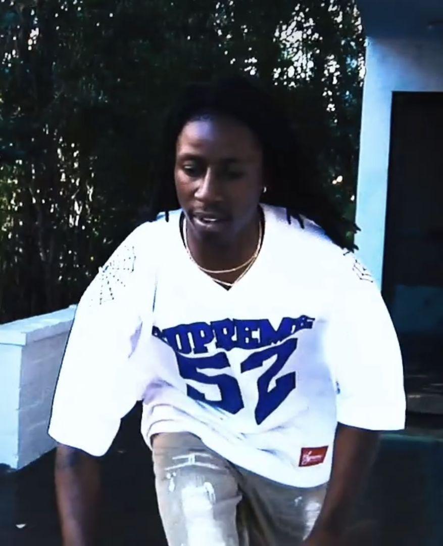 トップス supreme spider web foot ball Jersey M