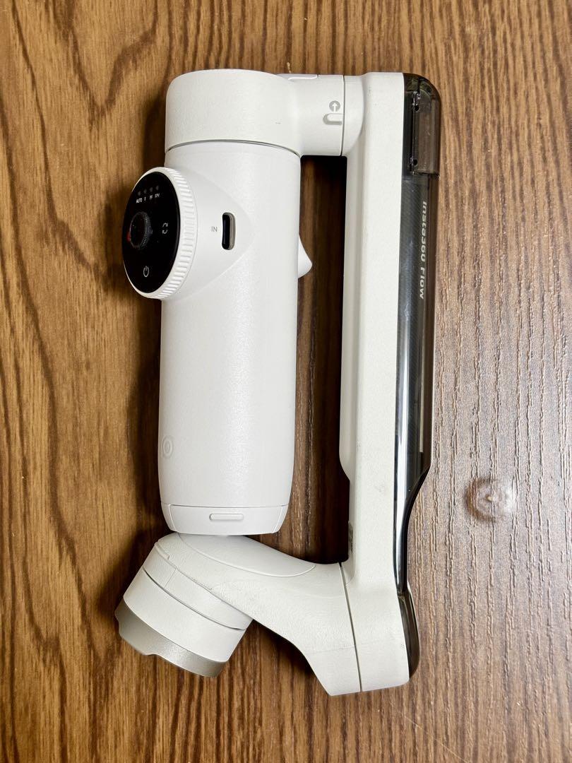 美品]Insta360 Flowホワイト+純正スポットライト付き