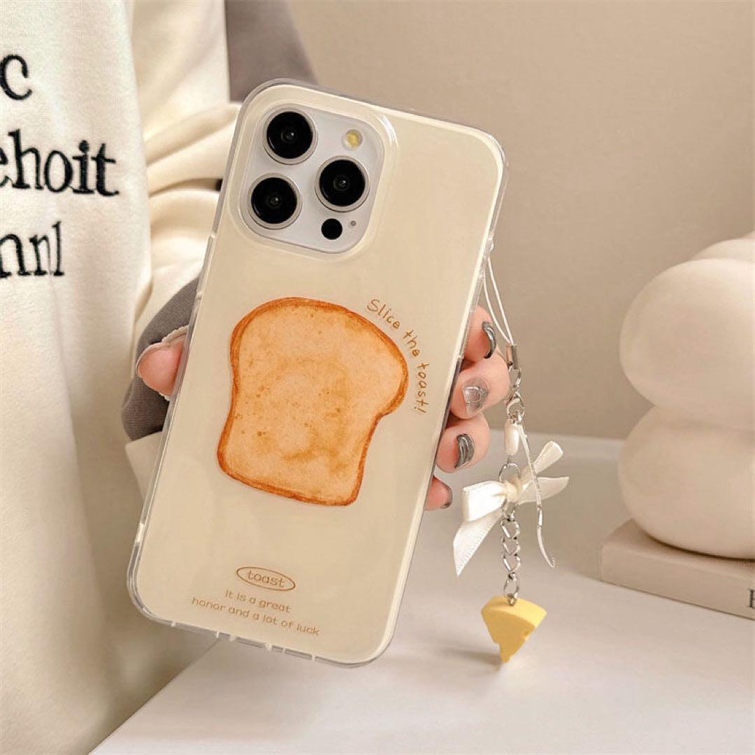 トーストイラスト iPhoneケース