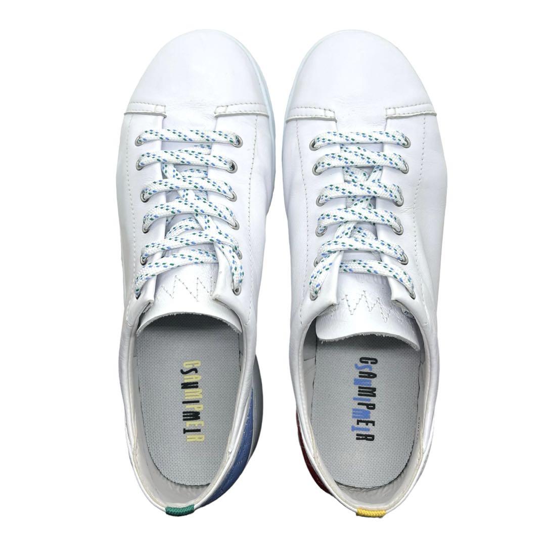 極美品】CAMPER (39) TWINS レザー スニーカー 左右非対称