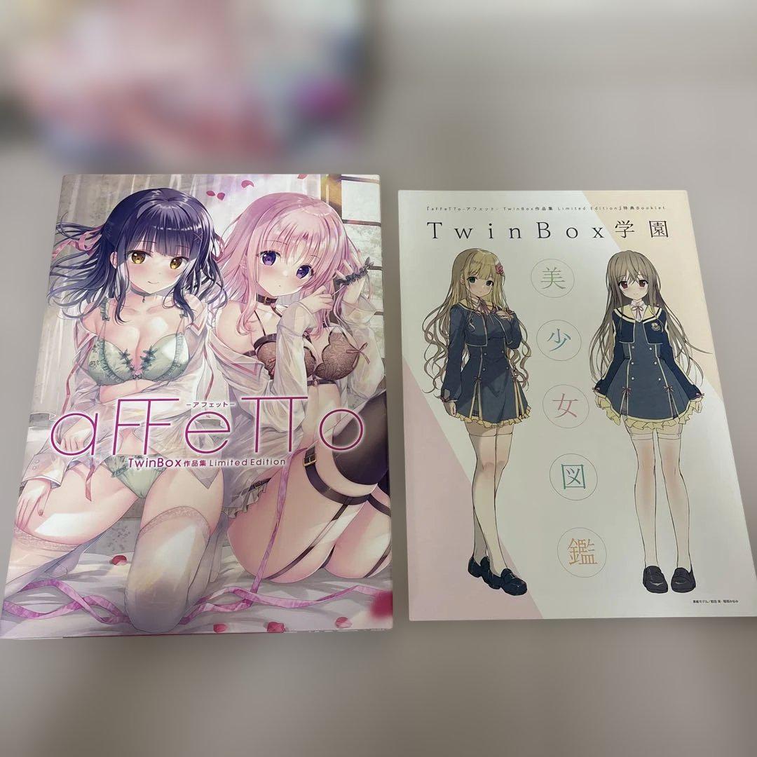 【初版】aFFeTTo-アフェット- TwinBox作品集　 ヴォイス aFFeTTo-アフェット- TwinBox作品集 Limited Edition | TwinBox