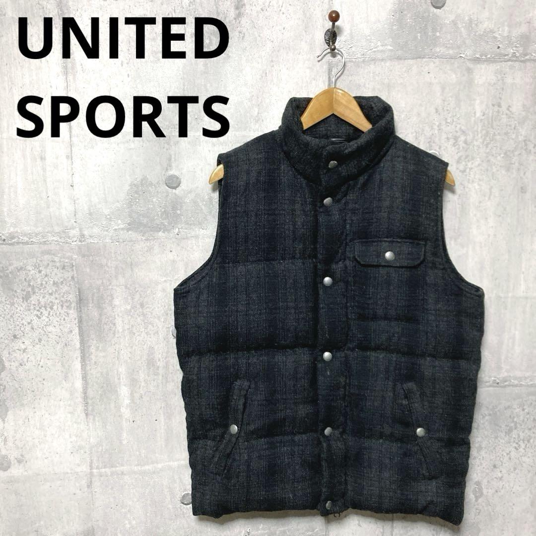ー品販売  UNITEDSPORTS OF AMERICA ダウンベスト ジャケット・アウター